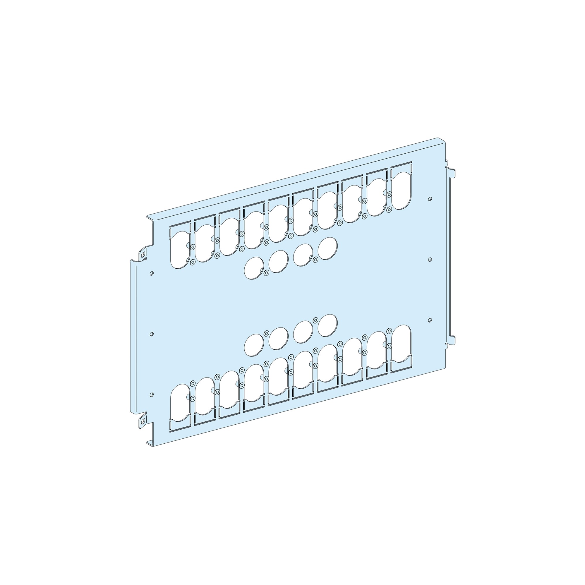 Placa Sop. P 2NSX CVS630 o 1INS630 Vert. Para Prisma LVS03461 — Schneider Electric — Schneider Electric