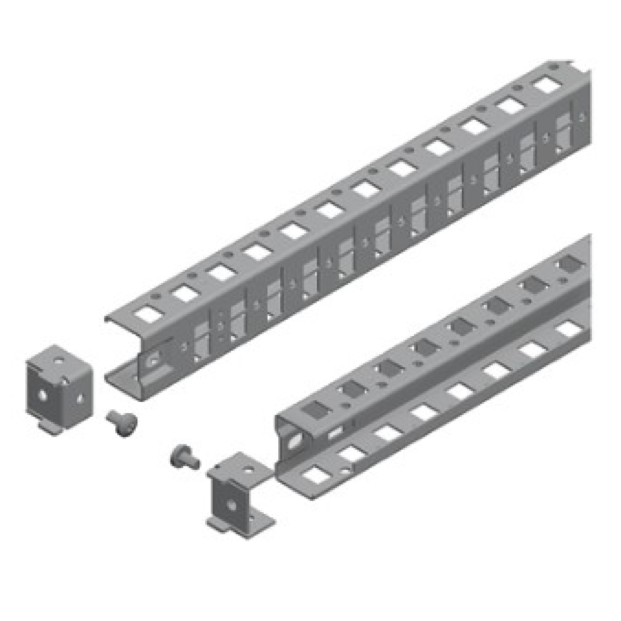 Traviesas Universales - 40 X 400mm - 2 Unidades NSYSUCR4040 — Schneider Electric — Schneider Electric