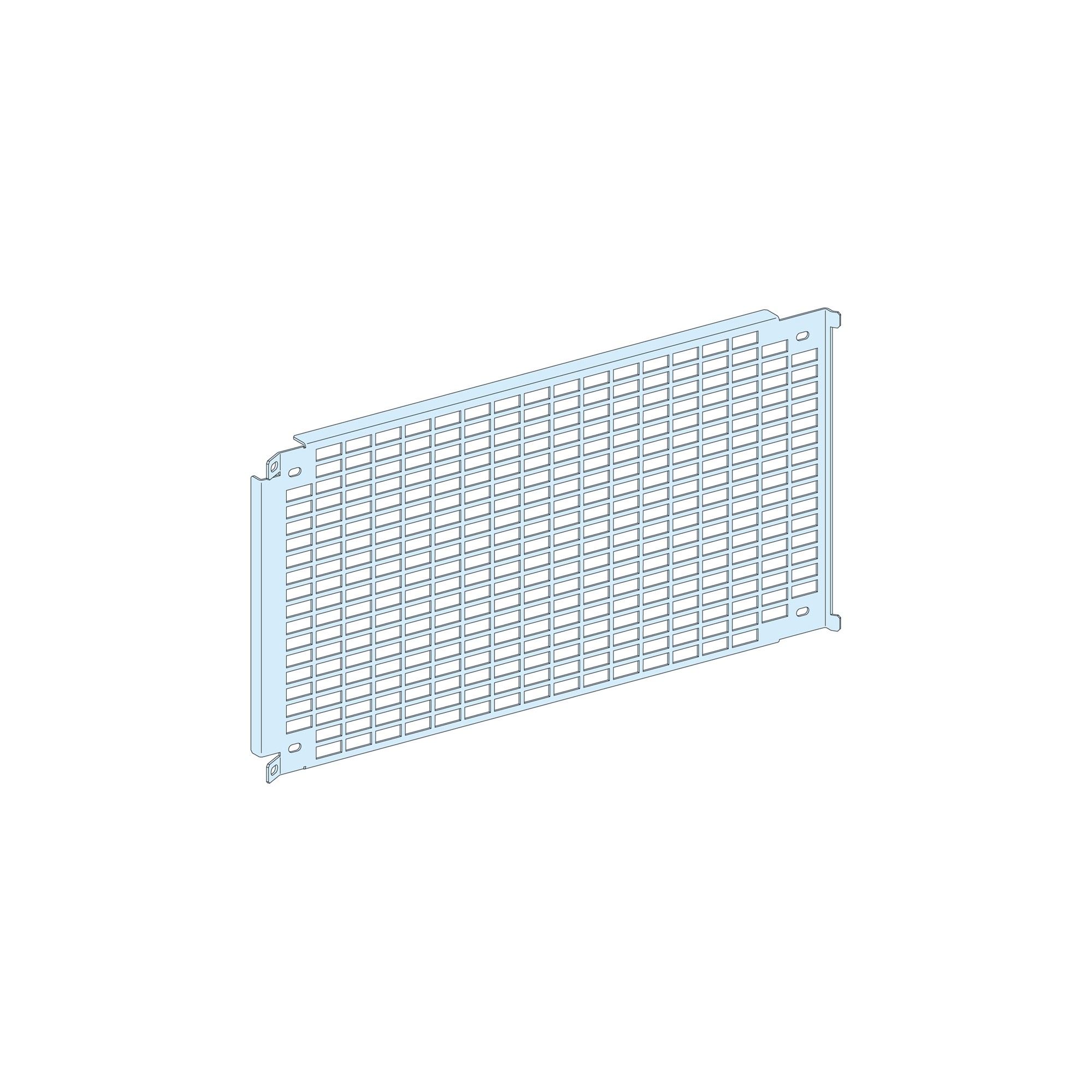 Placa Soporte Perf 6 Modulos LVS03572 — Schneider Electric — Schneider Electric