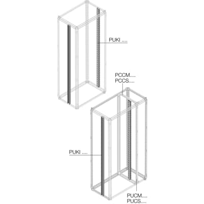 Kit Segregacion Intermedio H=1800mm PUKI1800 — ABB — ABB
