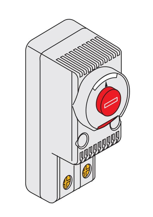 Termostato de Ventilacion NC EN0102K — ABB — ABB