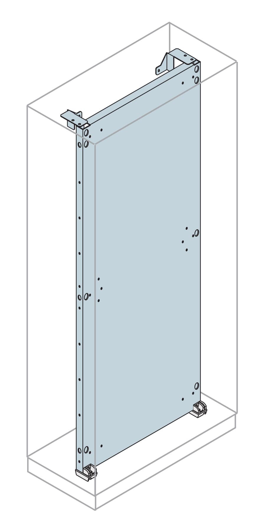 Placa de Montaje 2000x1200mm IP65 EA2013 — ABB — ABB