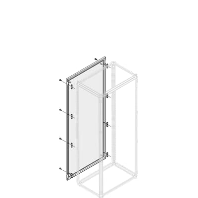 Panel Exterior IP65 H=1800mm W=600mm PPEB1866 — ABB — ABB