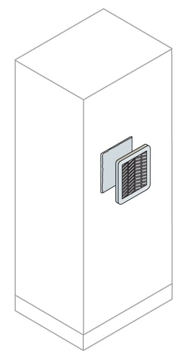 Kit Ventilacion Natural IP21/54 325x325M EN0325K — ABB — ABB