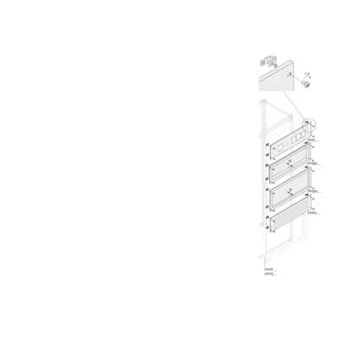 Panel Para Dos Instrumentos 96x96 600mm PPFI2966 — ABB — ABB