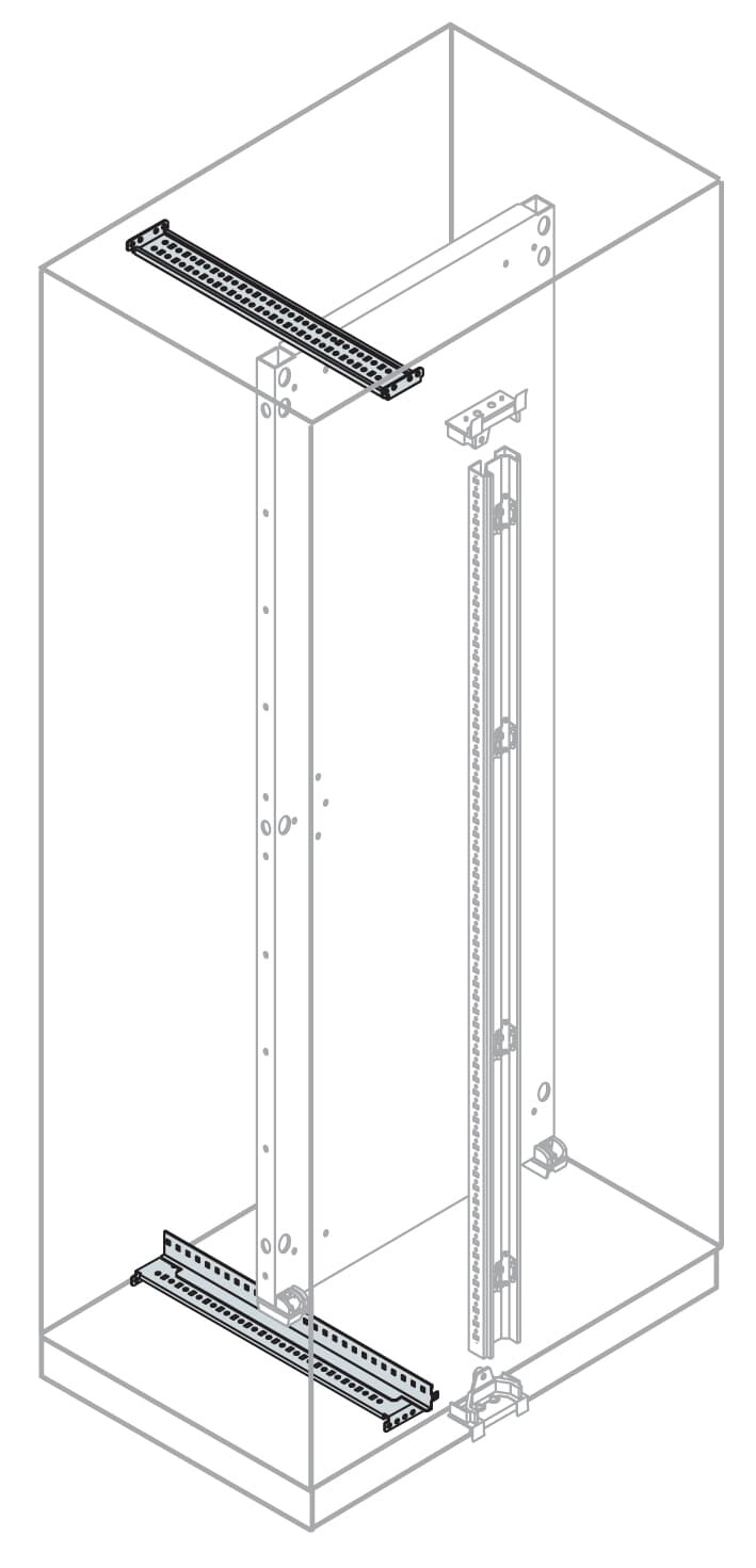 Perfil 800MM P/PLACA MONTAJE 2PCS EB8101 ABB — ABB