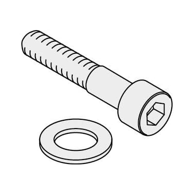 Tornillos Axiales N.16 Sistema de Union 3 Vias para Montantes PSAF0016 — ABB — ABB