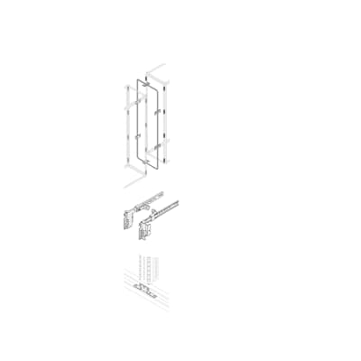 Kit de Montaje para Braker N.2 Brakets Ad L Breaker Kit PBKT0002 — ABB — ABB