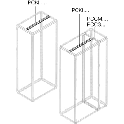 Travesa-o Intermedio Barras Sup/inf An=1000mm PCKI1000 — ABB — ABB