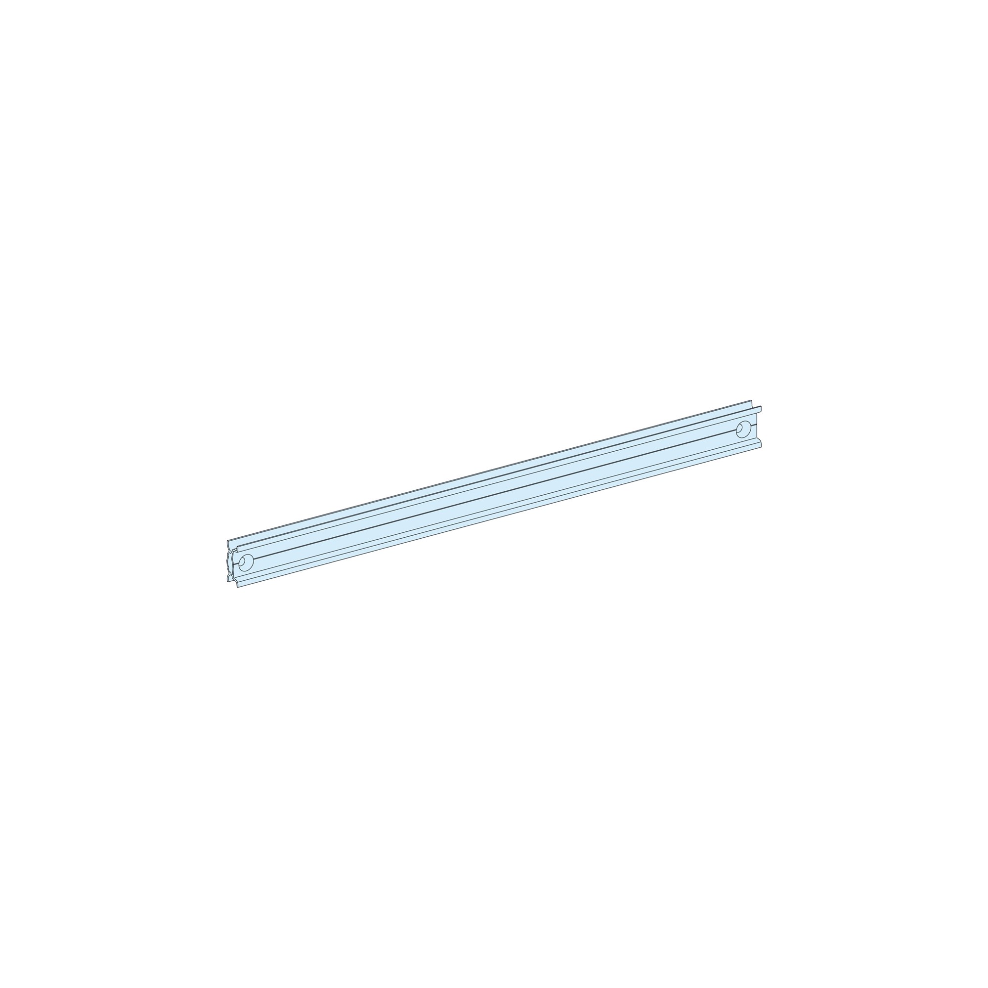 Carril Modular G en Fondo Cofret/armario LVS03004 — Schneider Electric — Schneider