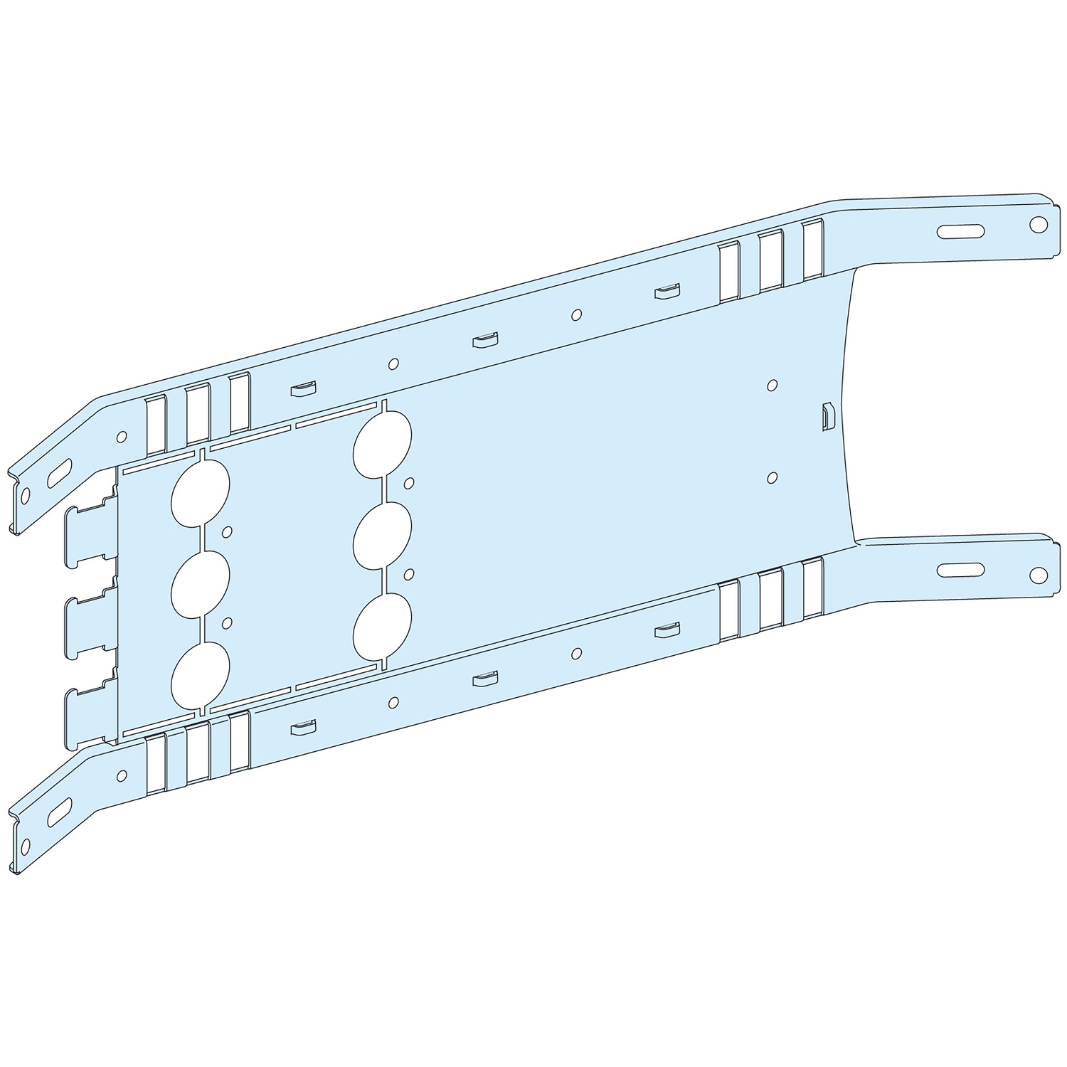 Placa Soporte P/NSX-INS-CVS630 (3P) LVS03451 — Schneider Electric — Schneider