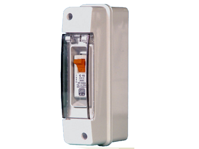 Tablero sobrepuesto POLIC 1MOD IP42 P/TRANS 6312-D Saime — Saime
