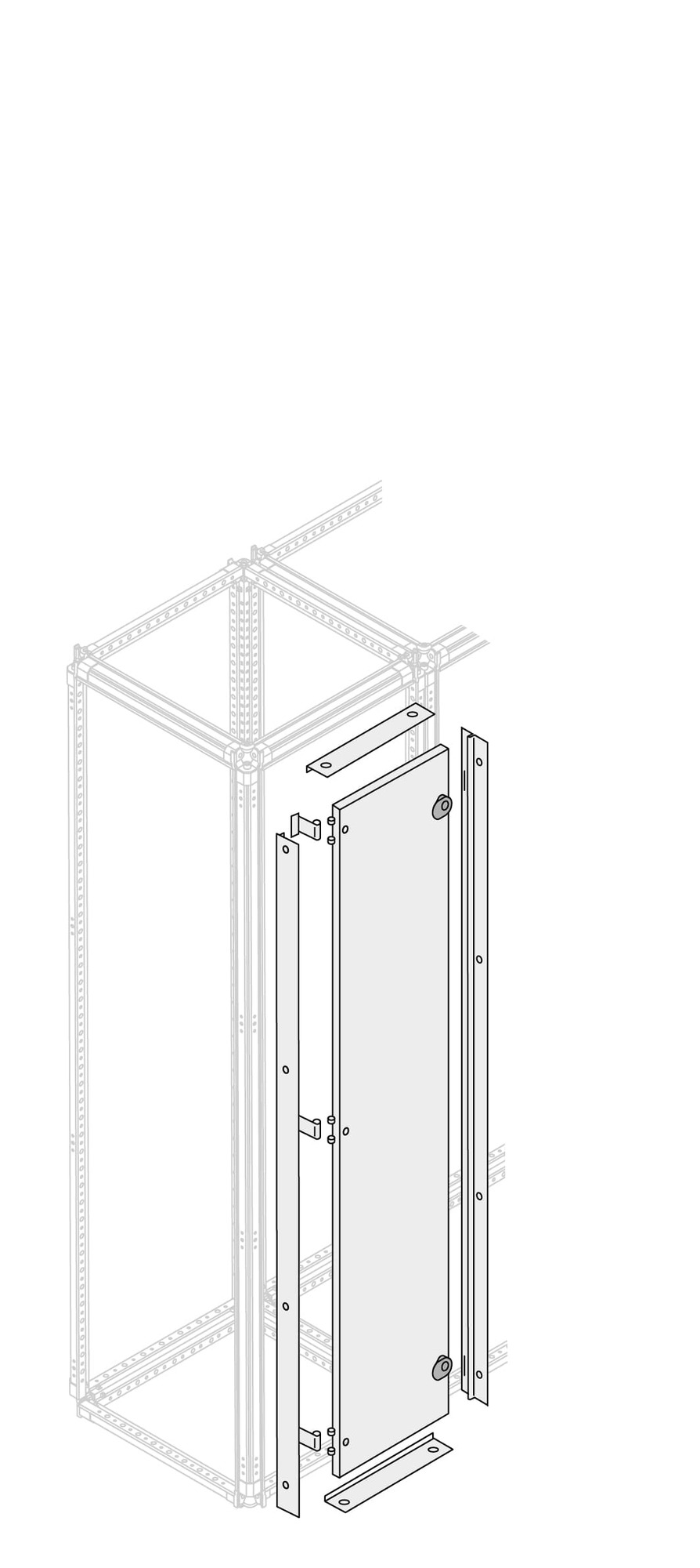 Puerta Ciega Contenedor Cables para E-po PDCB2030 — ABB — ABB