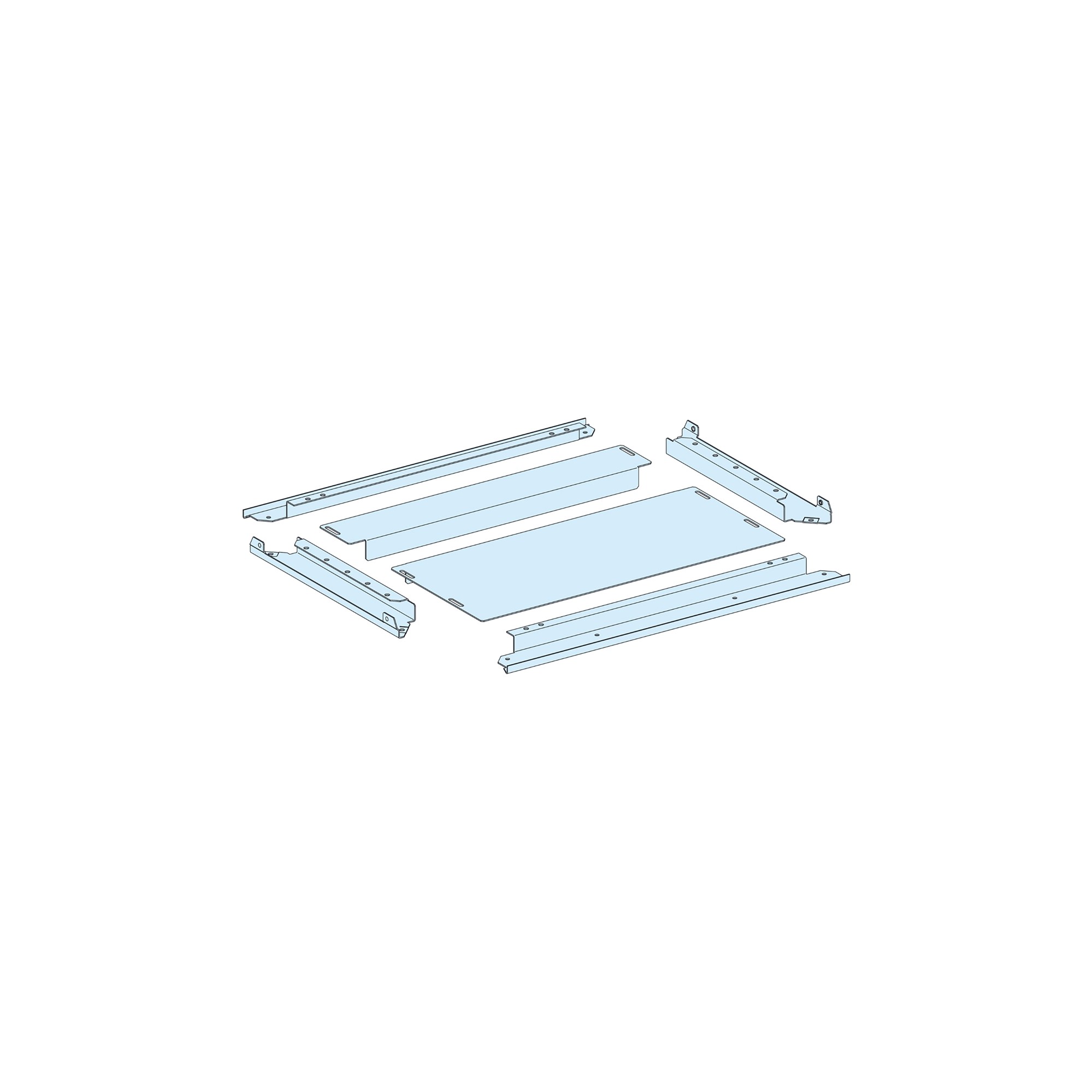 Placa Para Cables IP30 A650mm.P400mm LVS08496 — Schneider Electric — Schneider