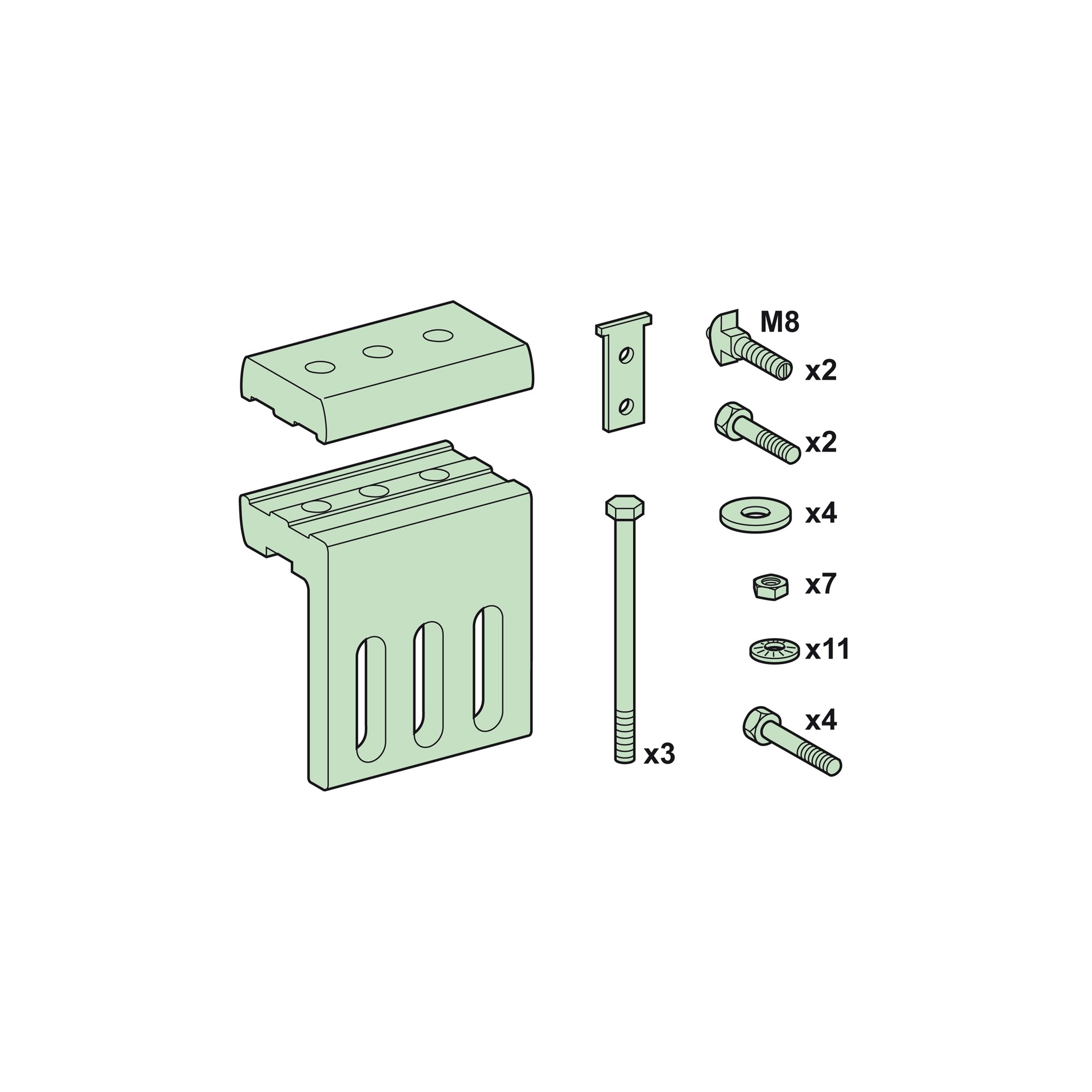 Linergy Bs CONEX.4.000A Bs 10mm Hor-lgy LVS04638 — Schneider Electric — Schneider