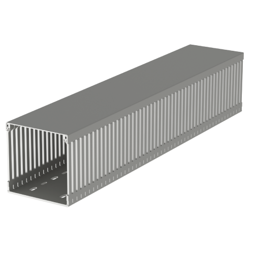 Canaleta Ranurada Gris Ral RAL7030 100X 100.100.77 — Unex — Unex