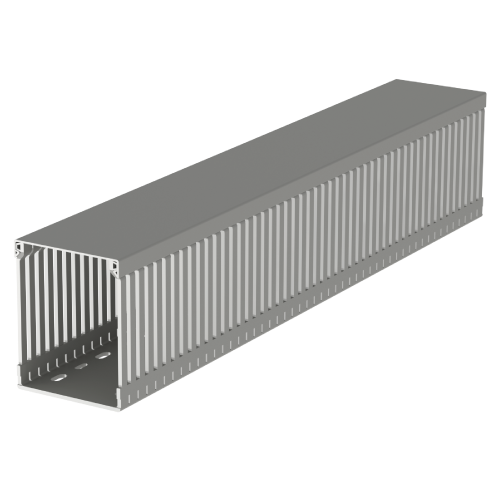 Canaleta Ranurada Gris Ral RAL7030 100X 100.80.77 — Unex — Unex