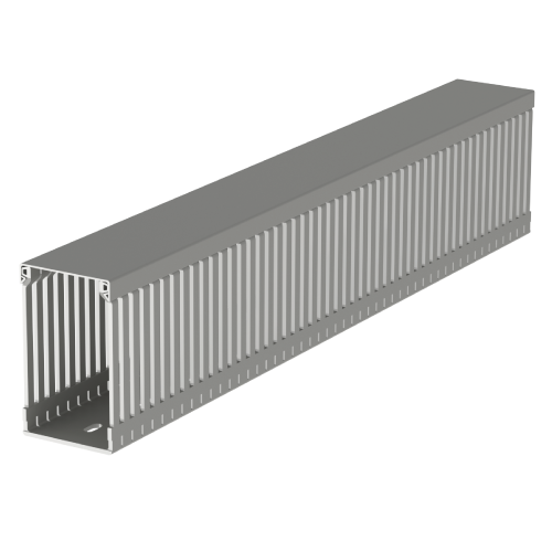 Canaleta Ranurada Gris Ral RAL7030 100X 100.60.77 — Unex — Unex