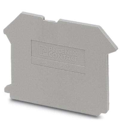 Tapa Final Gris 50x36x2MM P/UK3/UK5/TWIN 1923034 — Phoenix Contact — Phoenix
