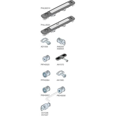 Manilla Porta Candado 8mm para Tableros Epower PHLL0020 — ABB — ABB