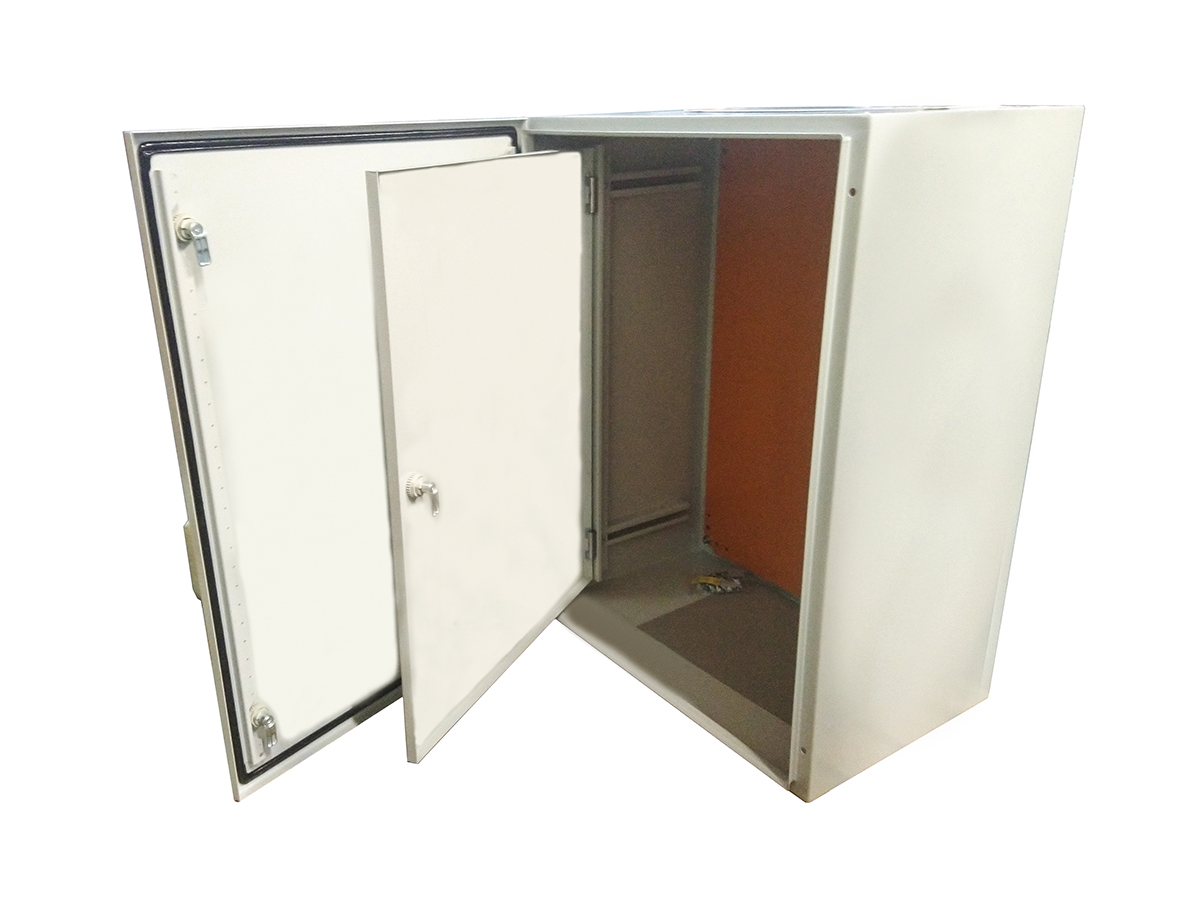 Armario Metalico con Puerta Interior 800x600x400 IP66 Color Ral 7035 120864034 — FNX — FNX