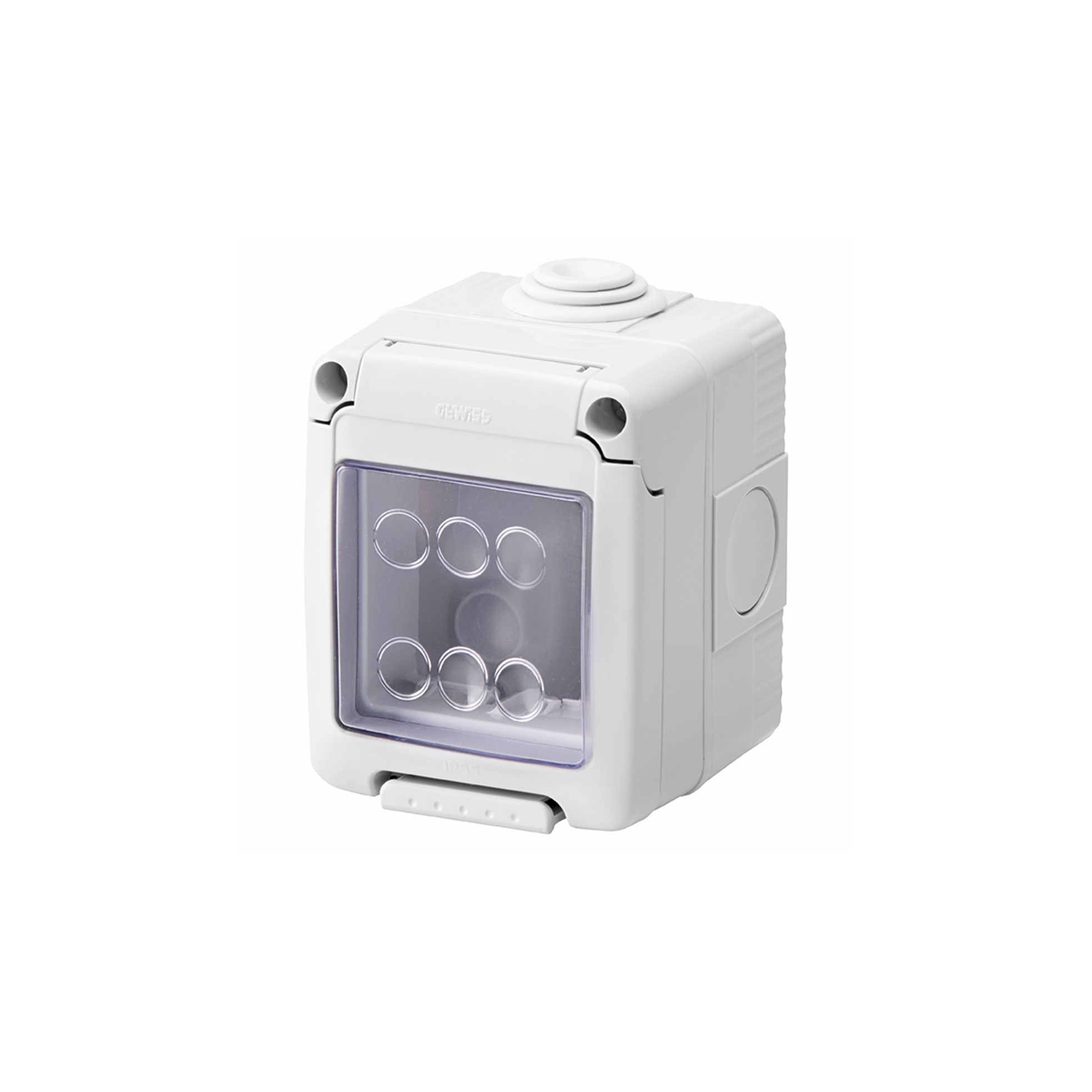 Caja Estanca 2 Modulos IP55 Libre de Halogeno GW27042 — Gewiss — Gewiss
