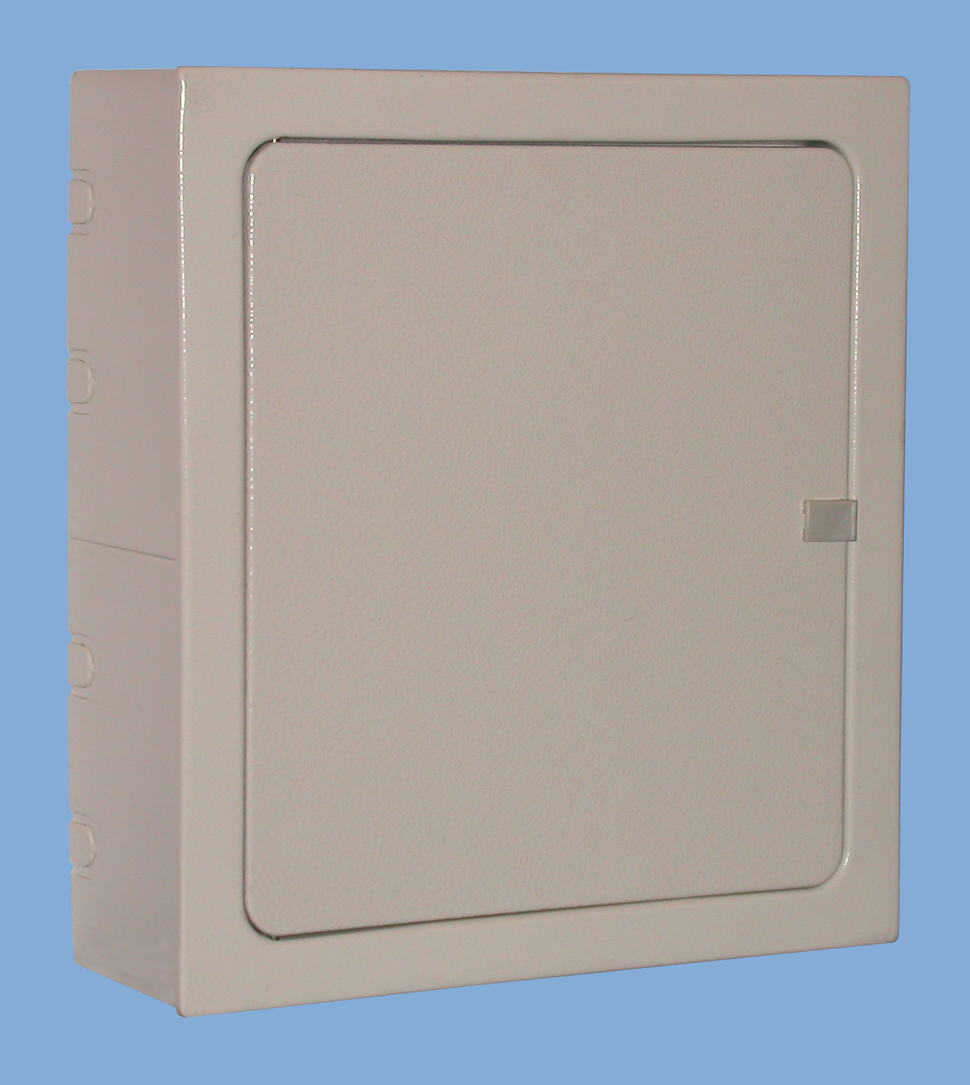 Tablero Metalico Sobreponer IP41, 18 Modulos DIN Caja con Cizalles Art. 6881-D 6881-D — Saime — Saime