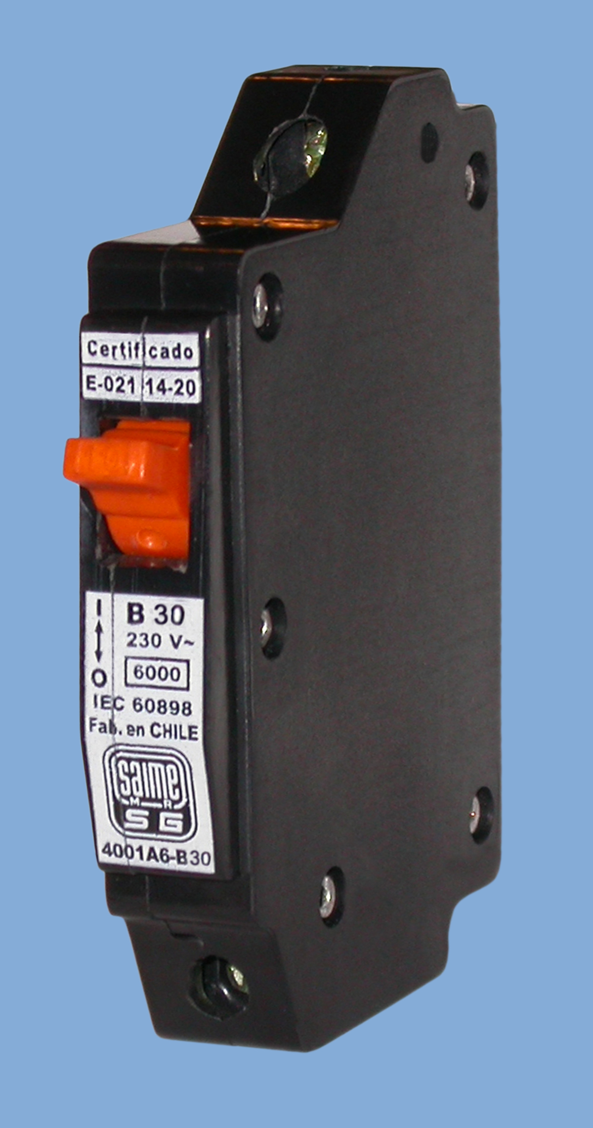 Interruptor automático 1x30A curva B 4001A6-B30 — Saime