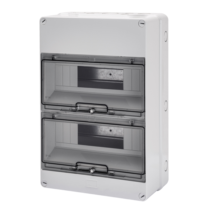 Tablero sobre Puesto 24 Modulos IP55 Para Fume GW40007 — Gewiss — Gewiss