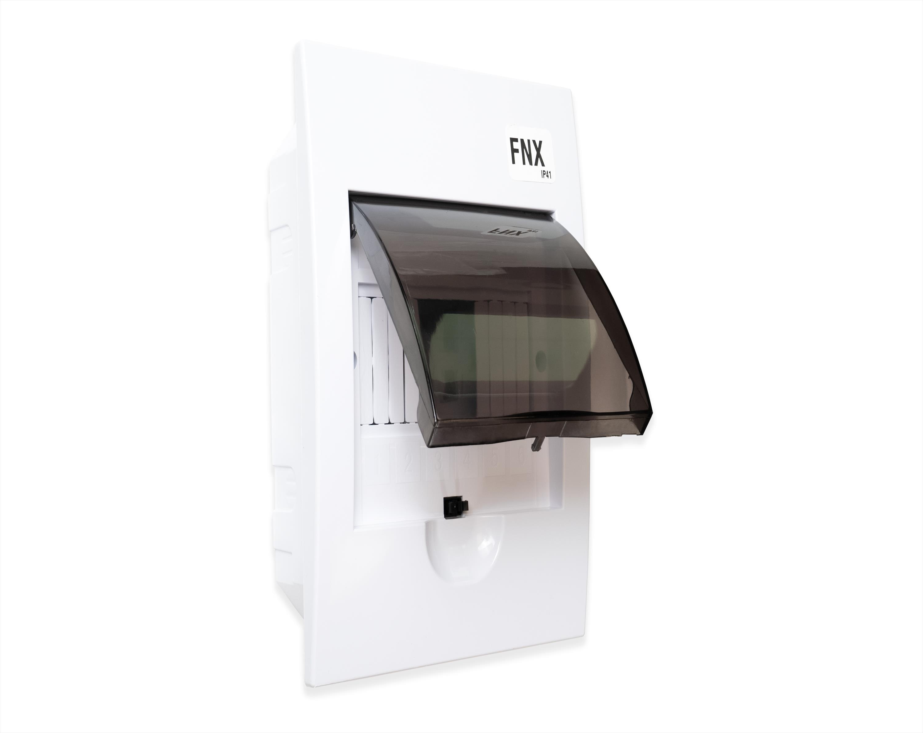 Tablero Empotrado Libre de Halogenos 6 Modulos 117210634 — FNX — FNX