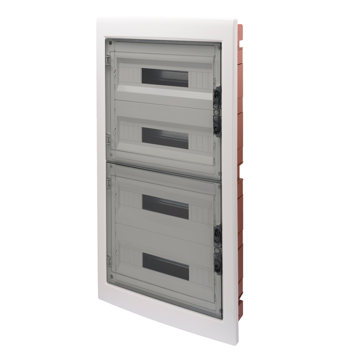 Tablero Embutido 72 Modulos IP40 Puerta Fume Libre Halogeno GW40611 — Gewiss — Gewiss