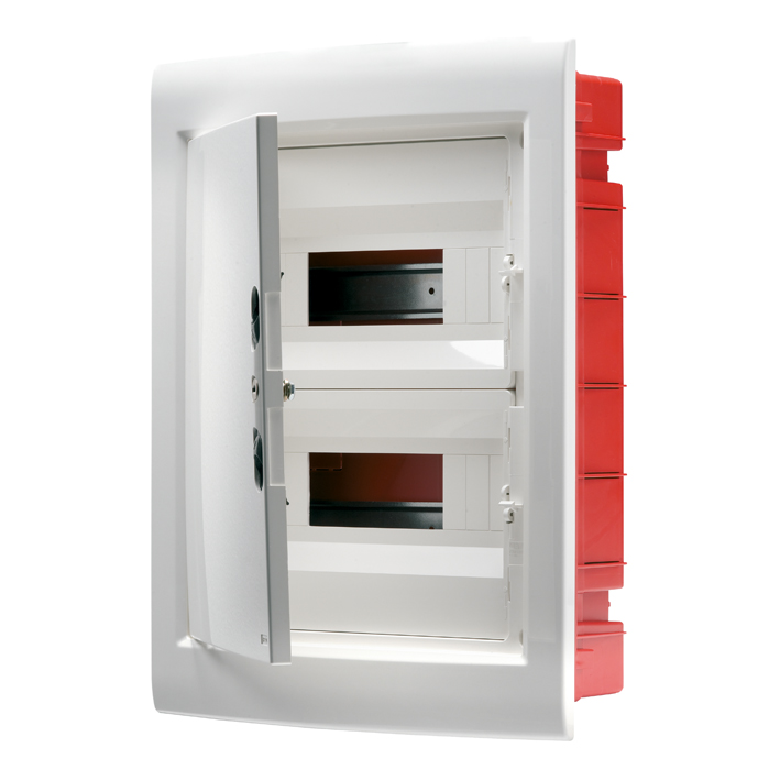 Tablero Embutido 24 Modulos IP40 Puerta Ciega Libre Halogeno GW40886 — Gewiss — Gewiss