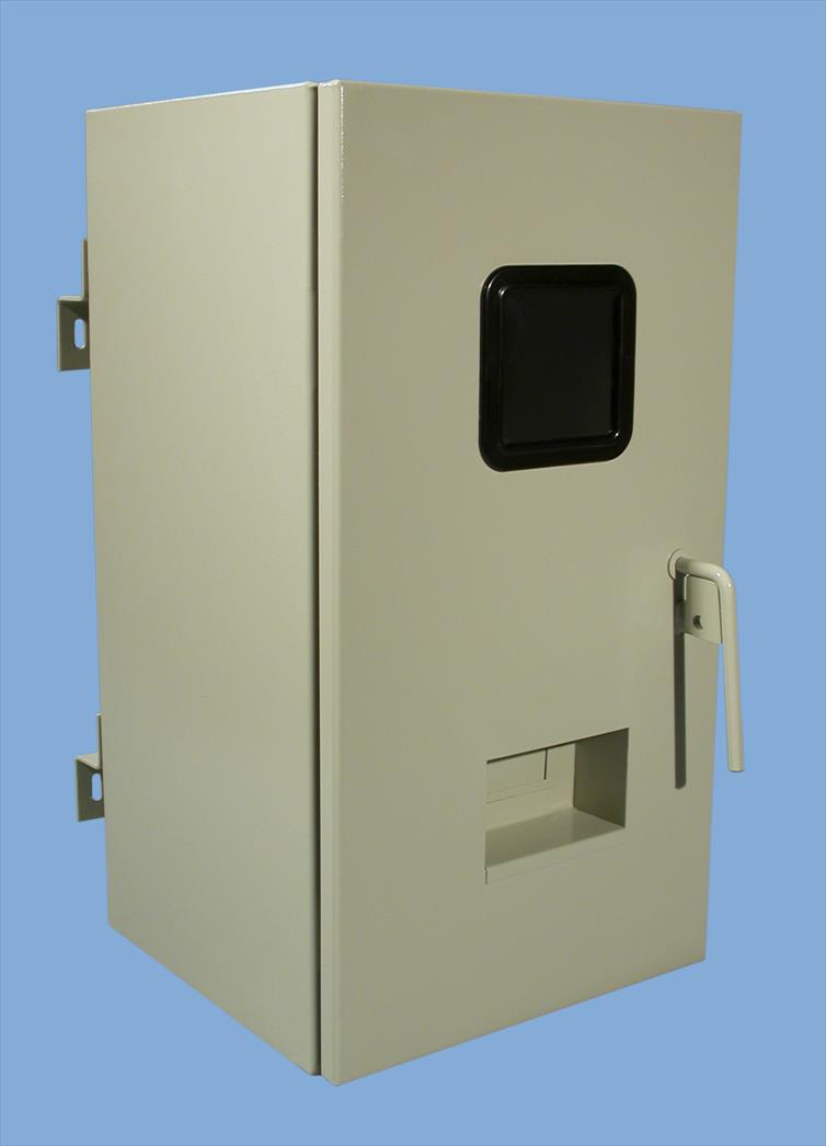 Caja Empalme Trifasica 555 X 300 X 290mm. Puerta con Manilla y Trabas para Candado 7251-01 — Saime — Saime