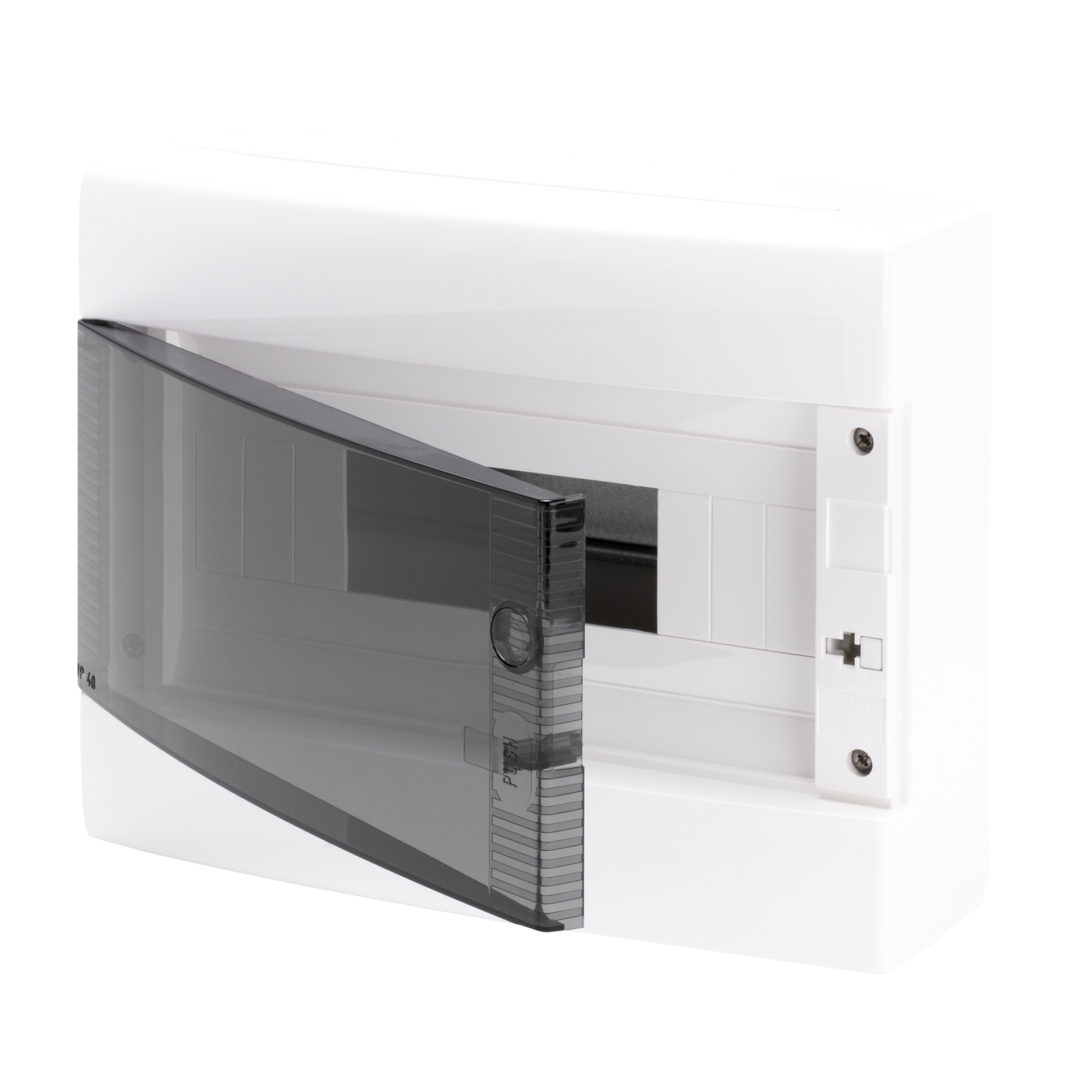Tablero sobre Puesto 8 Modulos IP40 Puerta Fume GW40043 — Gewiss — Gewiss