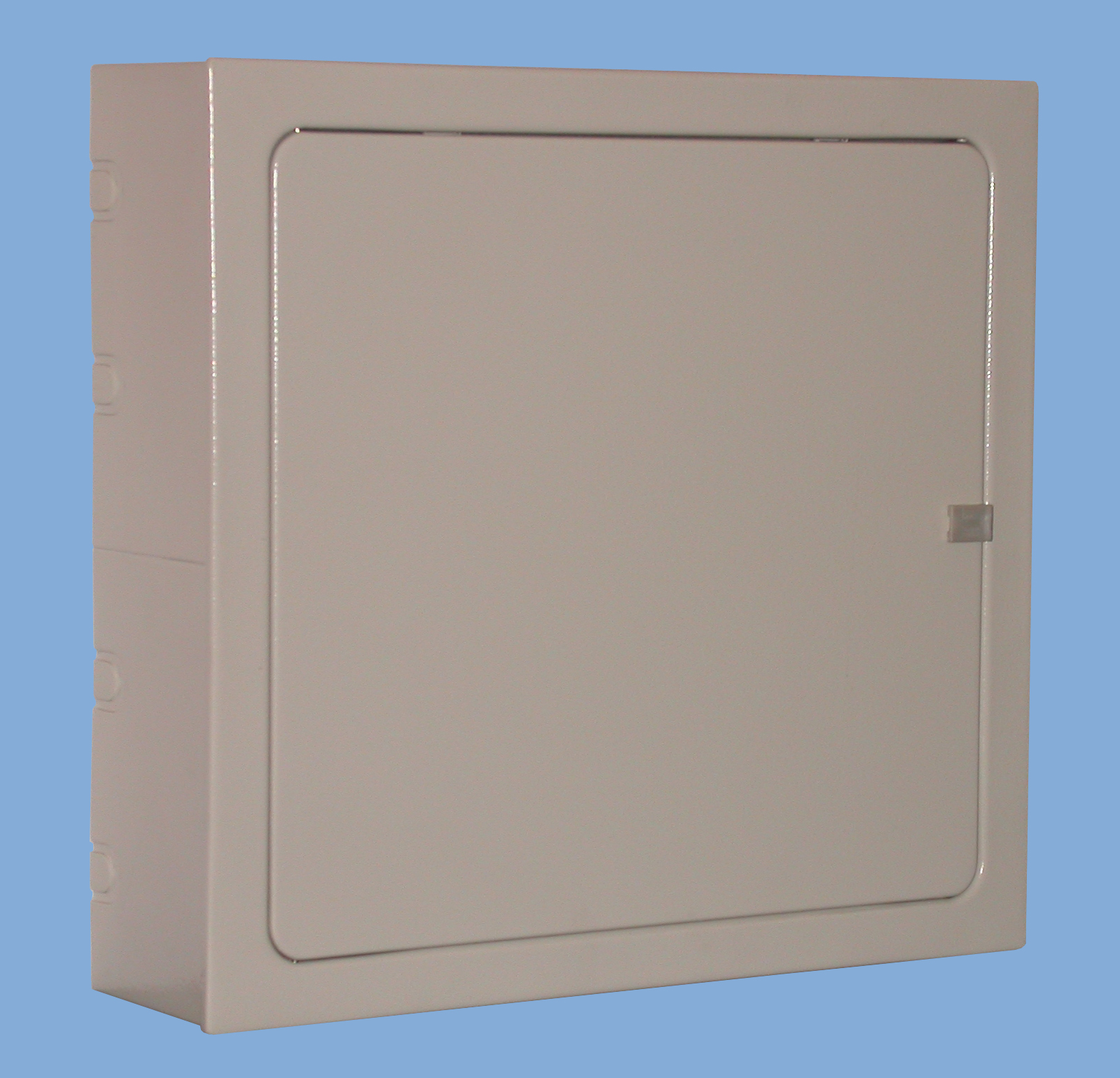 Tablero Metalico Sobreponer IP41, 28 Modulos DIN Caja con Cizalles Art. 6891-D 6891-D — Saime — Saime