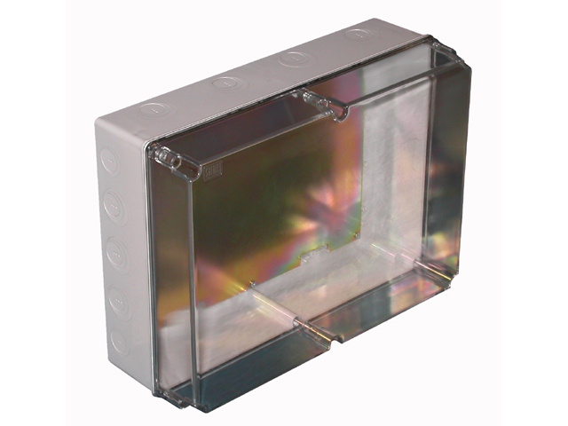 Caja Derivacion Plastica 371 X 271 X 135mm Tapa Transparente, Art. 2082 Sg 2082 — Saime — Saime