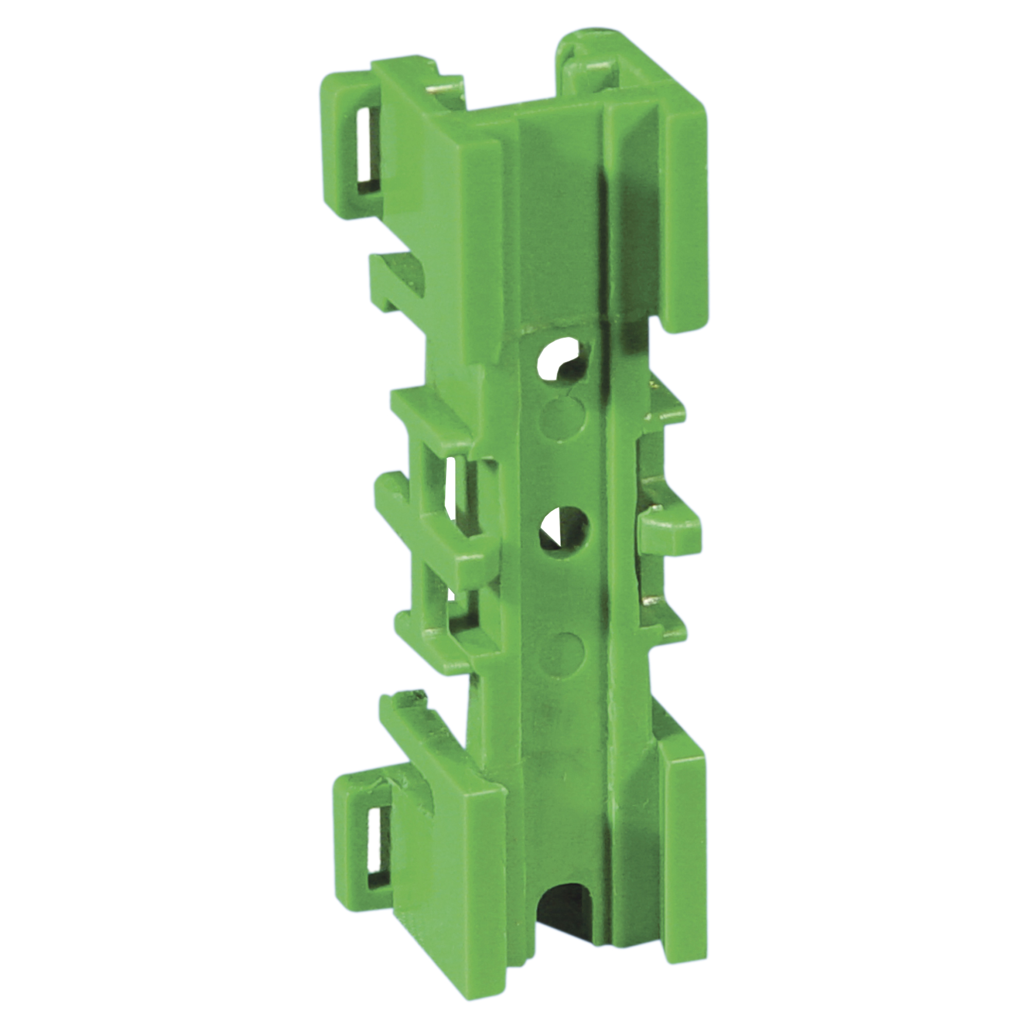 Base DIN para Regleta y Bornes de Conexion Tierra Color Verde Sg 6015-T — Saime — Saime