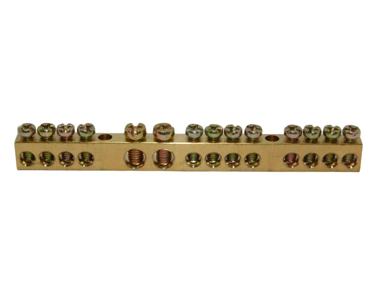 Borne Conexion sin Aislacion 80A 2x16+12x10mm² Sg 6809-BP — Saime — Saime