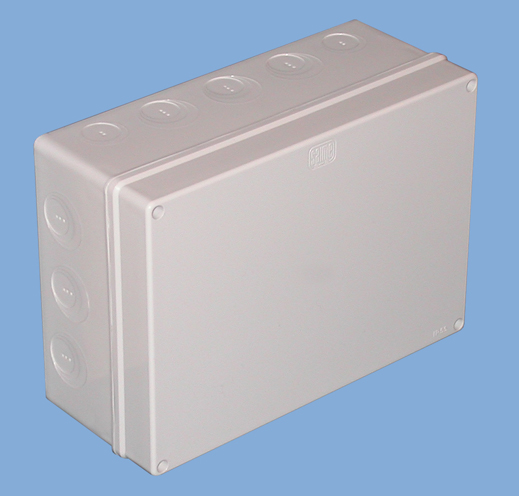 Caja Derivacion Plastica 198 X 272 X 112mm Tapa Opaca, Art. 2071 Sg 2071 — Saime — Saime
