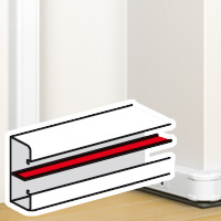 Tabique Snap-on Blanco Alt 65mm (X Tira 75609 — Legrand — Legrand