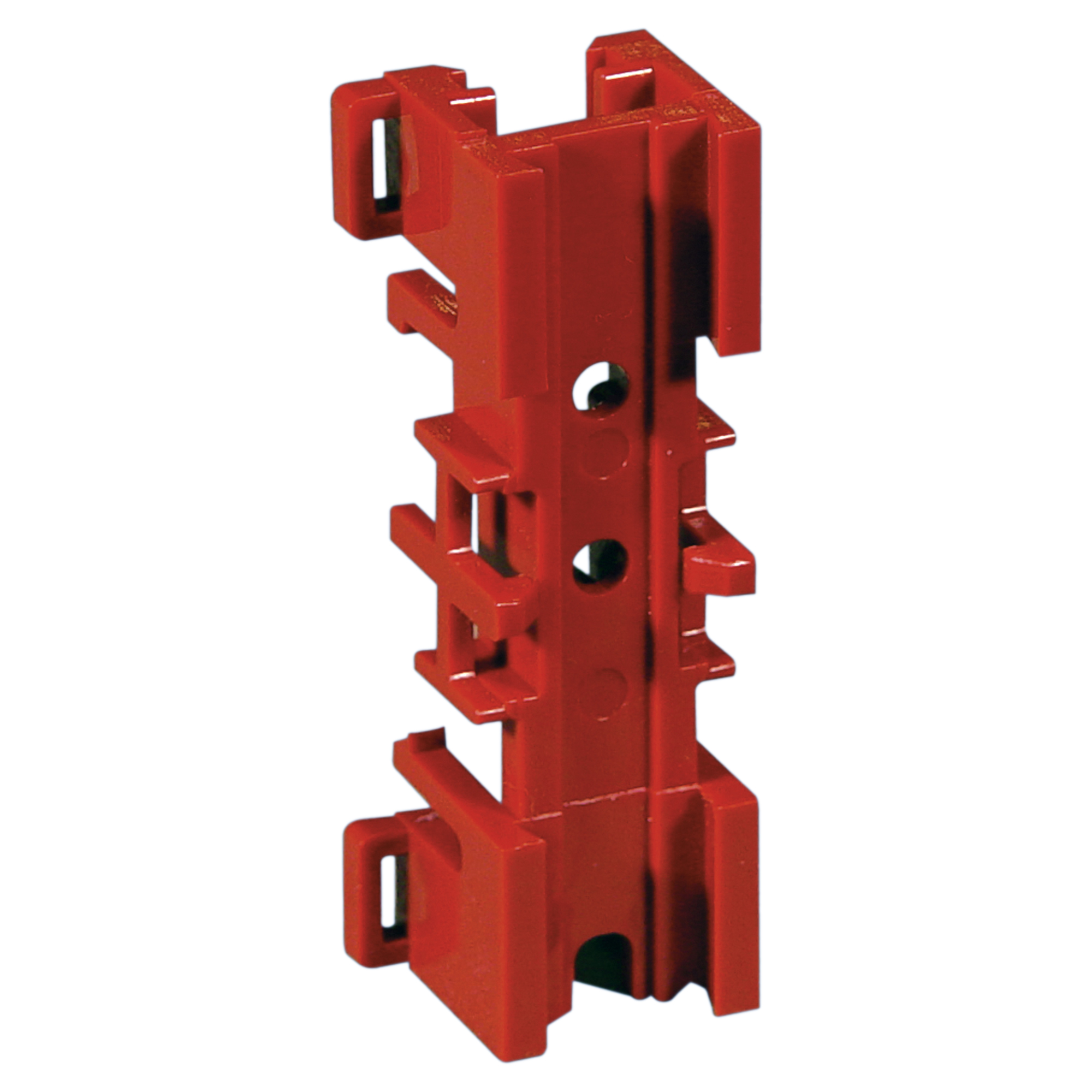 Base DIN para Regleta y Bornes de Conexion Fase Color Roja Sg 6015-F — Saime — Saime