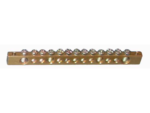 Borne Conexion sin Aislacion 125A 2x35+2x25+9x10mm² Sg 6818 — Saime — Saime