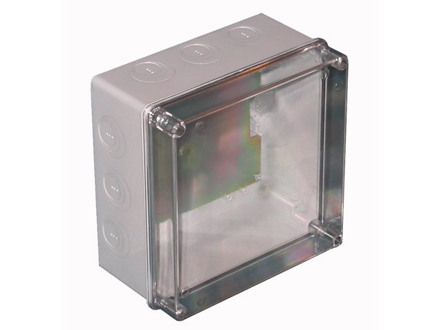 Caja Derivacion Plastica 198 X 112mm Tapa Transparente, Art. 2042 Sg 2042 — Saime — Saime
