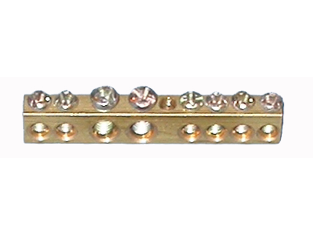 Borne Conexion sin Aislacion 80A 2x16+ 6x10mm² Sg 6805-BP — Saime — Saime