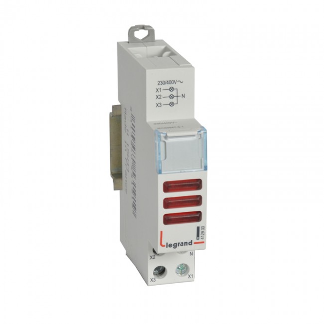 Piloto 3P LED Blanco 400V 412933 — Legrand — Legrand