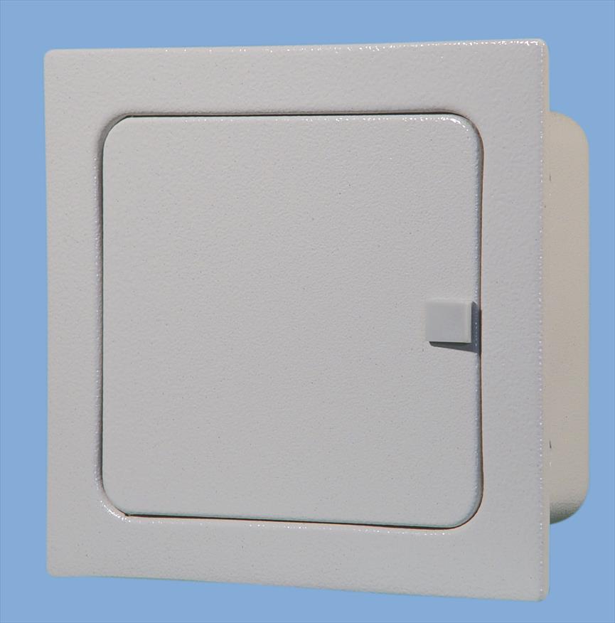 TABLERO MODULAR METALICO embutido 6 MODULOS DIN CAJA CON CIZALLES ART. 6041-D 6041-D Saime — Saime