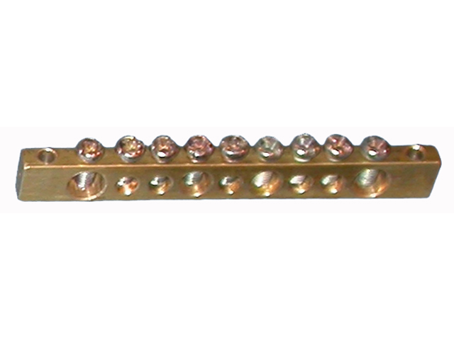 Borne Conexion sin Aislacion 125A 2x35+2x25+5x10mm² Sg 6816 — Saime — Saime