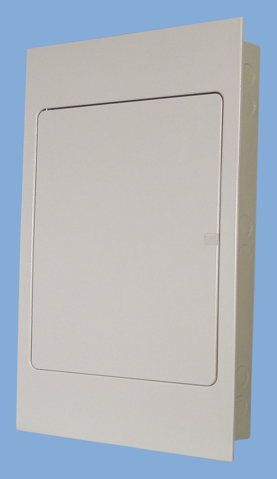 TABLERO MODULAR METALICO embutido 45 MODULOS DIN CAJA CON CIZALLES, PUERTA METALICA ART. 6097-D 6097-D Saime — Saime