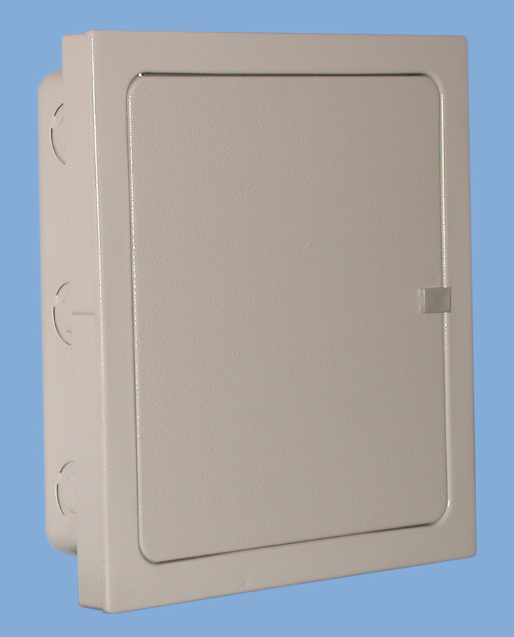 Tablero Metalico Embutir para Muros de Menor Espesor 18 Modulos DIN Art. 6781-D 6781-D — Saime — Saime