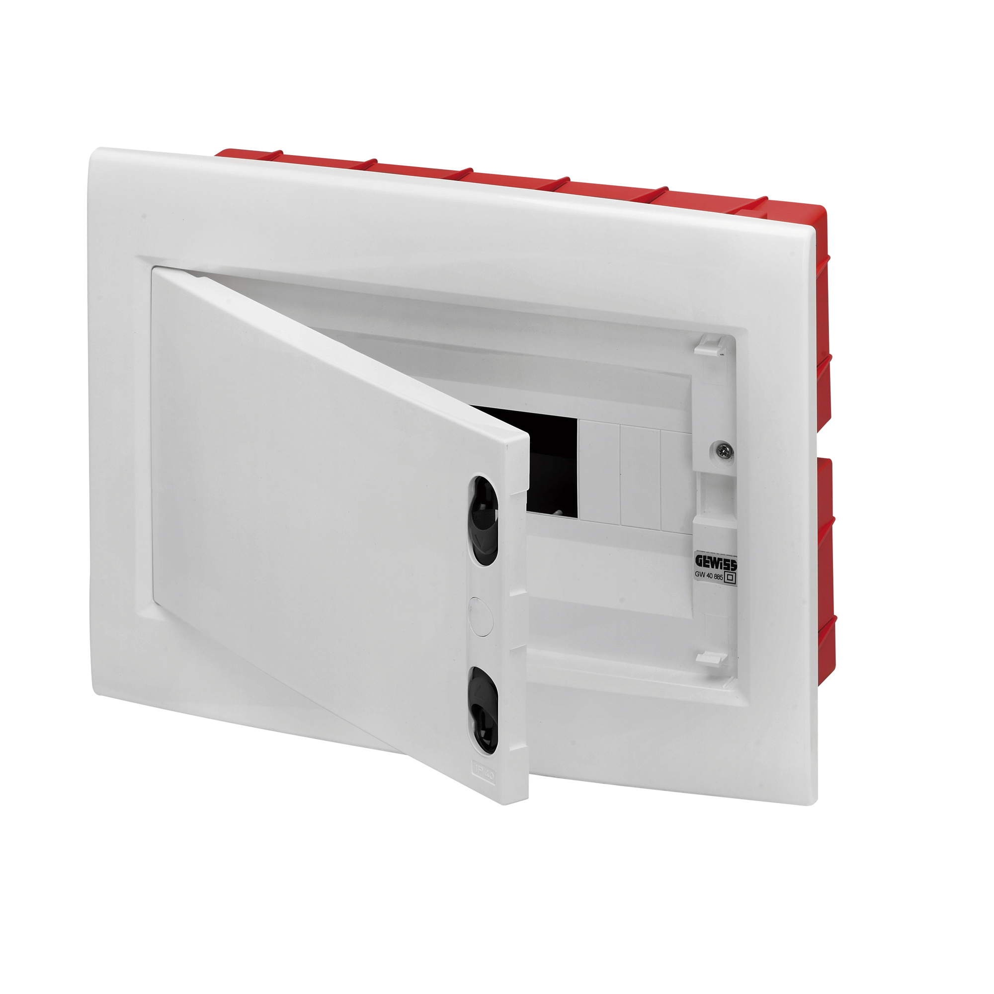 Tablero Embutido 8 Modulos IP40 Puerta Ciega Libre Halogeno GW40884 — Gewiss — Gewiss